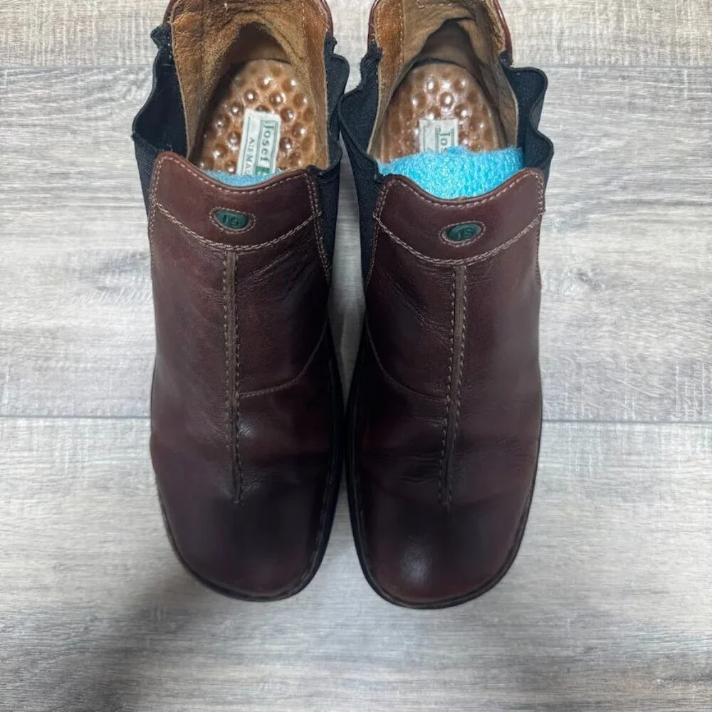 Josef Seibel Brown Leather Chelsea Boots Women's Size EU 40